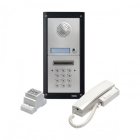 Videx 4000 series audio kit with keypad 4K1CL - 4K12CL flush mount stainless steel faceplate Videx 4000 series audio kit with keypad 4K1CL - 4K12CL flush mount stainless steel faceplate